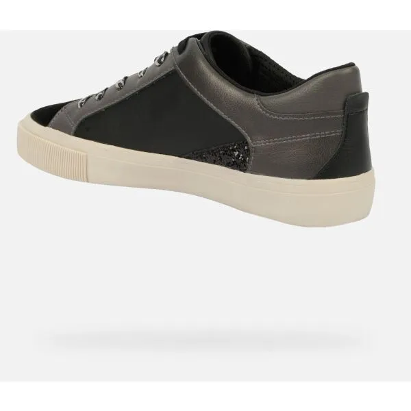 Black Women's Geox Emmeleny Sneakers - Women's