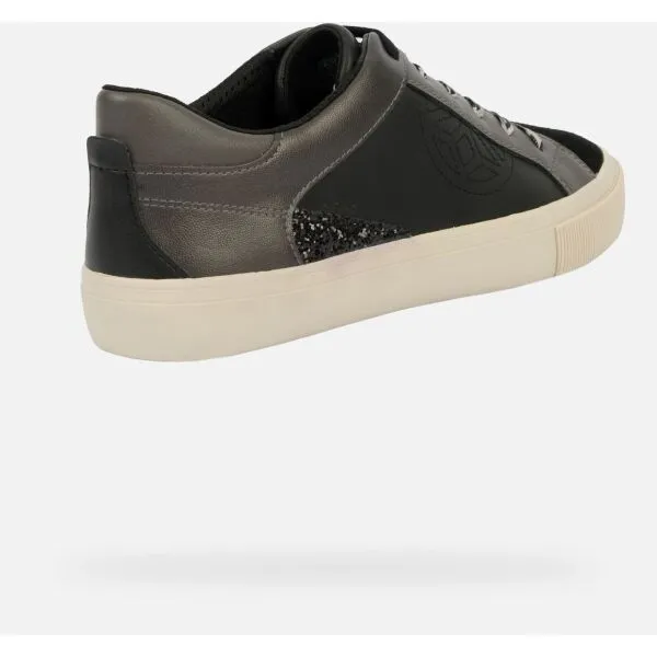 Black Women's Geox Emmeleny Sneakers - Women's