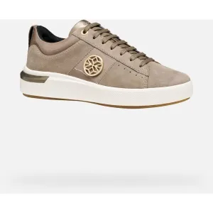 Beige women's sneakers Geox Dalyla - Women's