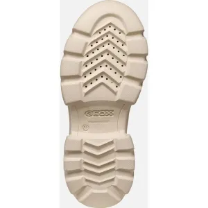 Beige Girls Ankle Boots Geox Junette - Girls