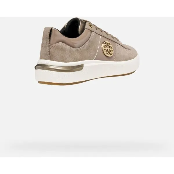 Beige women's sneakers Geox Dalyla - Women's