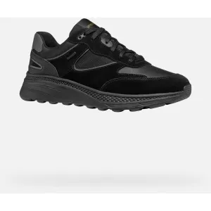 Black men's sneakers Geox Spherica Actif X1 - Men's