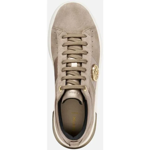 Beige women's sneakers Geox Dalyla - Women's