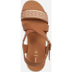 Light brown women's sandals Geox Xand 2.2S - Women's