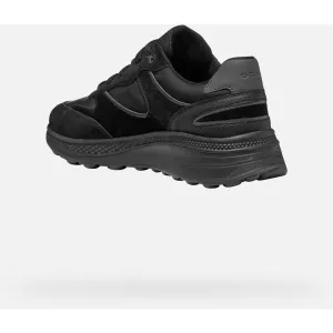 Black men's sneakers Geox Spherica Actif X1 - Men's