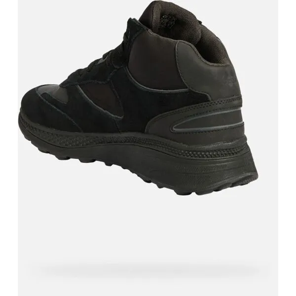 Geox Spherica Actif X1 Men's Black Ankle Boots - Mens