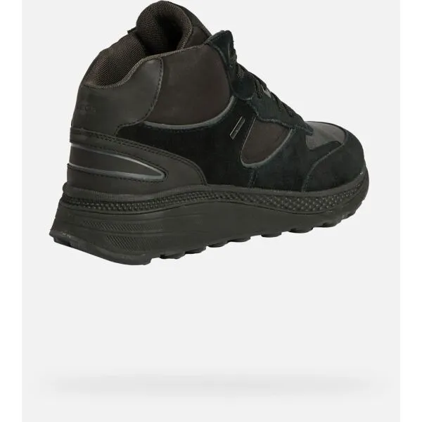 Geox Spherica Actif X1 Men's Black Ankle Boots - Mens