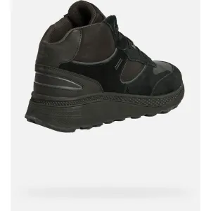 Geox Spherica Actif X1 Men's Black Ankle Boots - Mens
