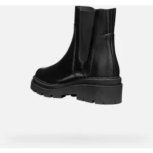 Black women's ankle boots Geox Felleny - Women's