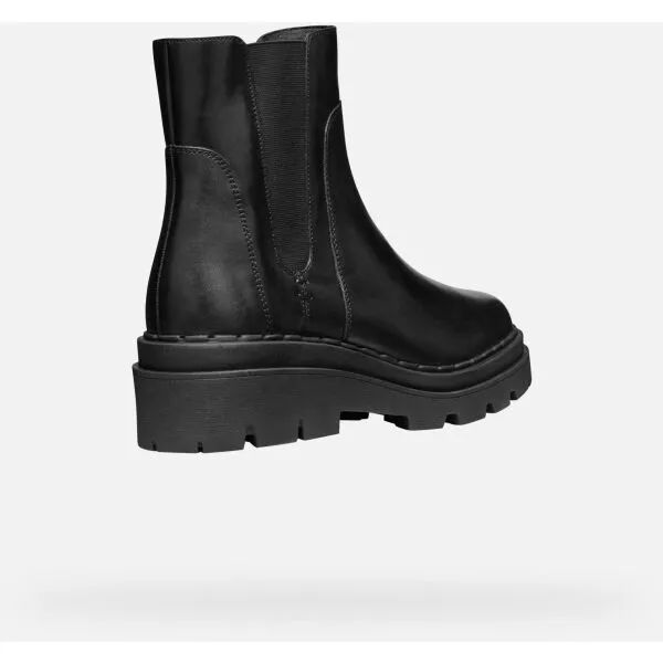 Black women's ankle boots Geox Felleny - Women's