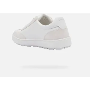 White men's sneakers Geox Spherica Ecub-1 - Men's