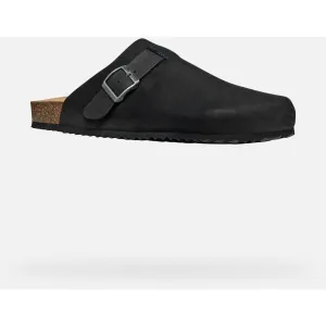 Black men's slippers Geox Ghita - Men's