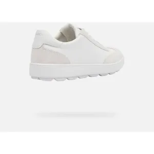 White men's sneakers Geox Spherica Ecub-1 - Men's
