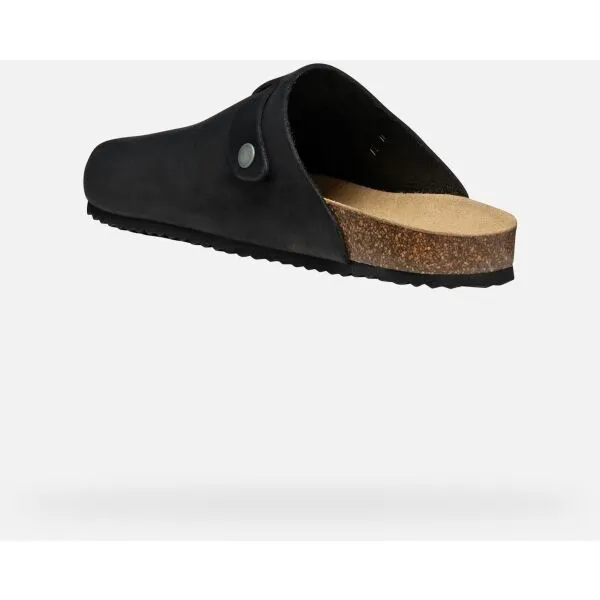 Black men's slippers Geox Ghita - Men's