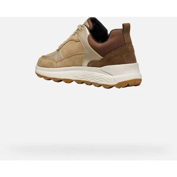 Beige women's sneakers Geox Spherica 4X4 B Abx - Women's