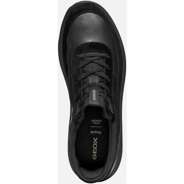 Geox U SPHERICA PLUS Pánska voľnočasová obuv, čierna, veľkosť
