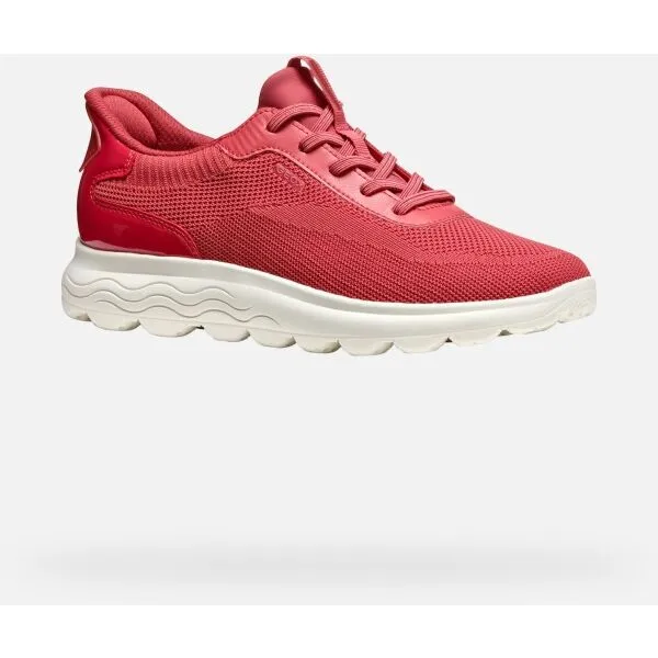 Pink women's sneakers Geox Spherica Plus - Women's