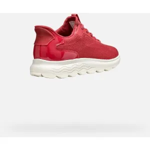 Pink women's sneakers Geox Spherica Plus - Women's