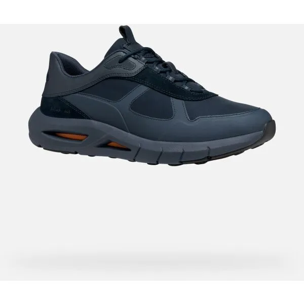 Dark blue men's sneakers Geox Spherica ECUB-5 - Men's