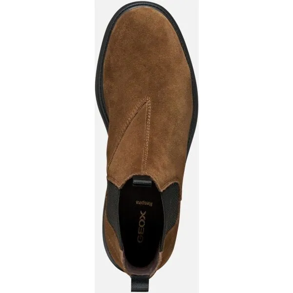 Brown men's ankle boots Geox Spherica EC7 - Men's
