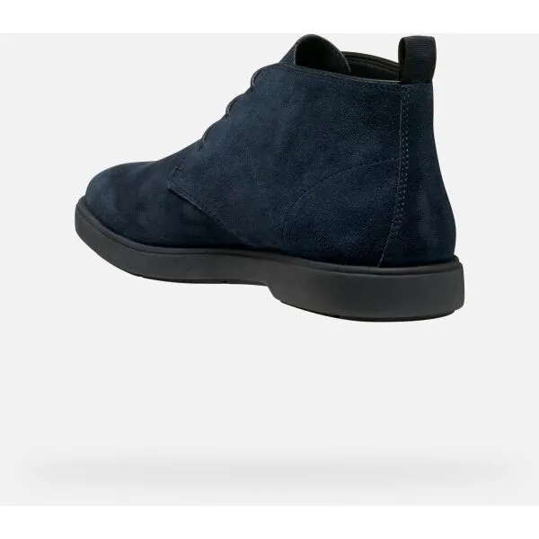 Dark blue men's ankle boots Geox Spherica EC17 - Men's