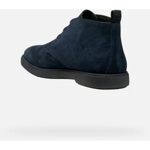 Dark blue men's ankle boots Geox Spherica EC17 - Men's