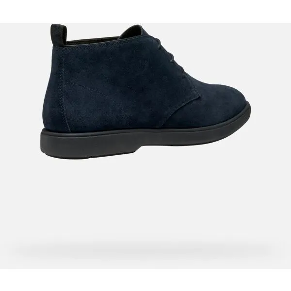 Dark blue men's ankle boots Geox Spherica EC17 - Men's