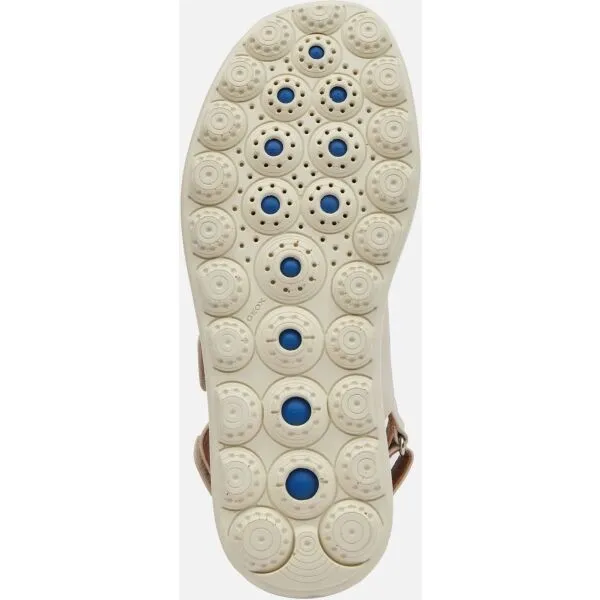 Cream women's sandals Geox Spherica EC4.1 S - Women's