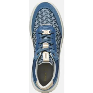 Light blue women's sneakers Geox Spherica ECUB-3 - Women's