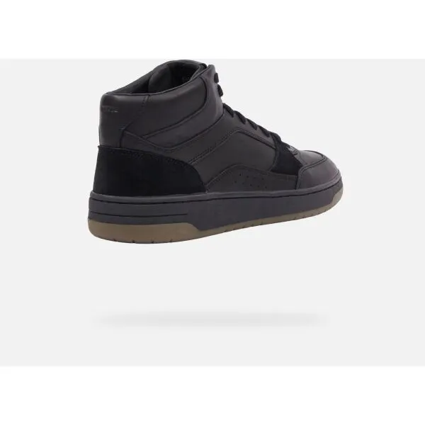 Black men's sneakers Geox Sedral Court - Men's