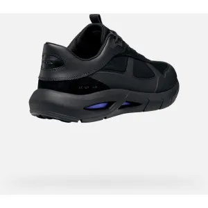 Black men's sneakers Geox Spherica ECUB-5 - Men