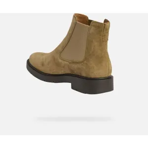 Khaki Women's Ankle Boots Geox Spherica EC1 - Ladies