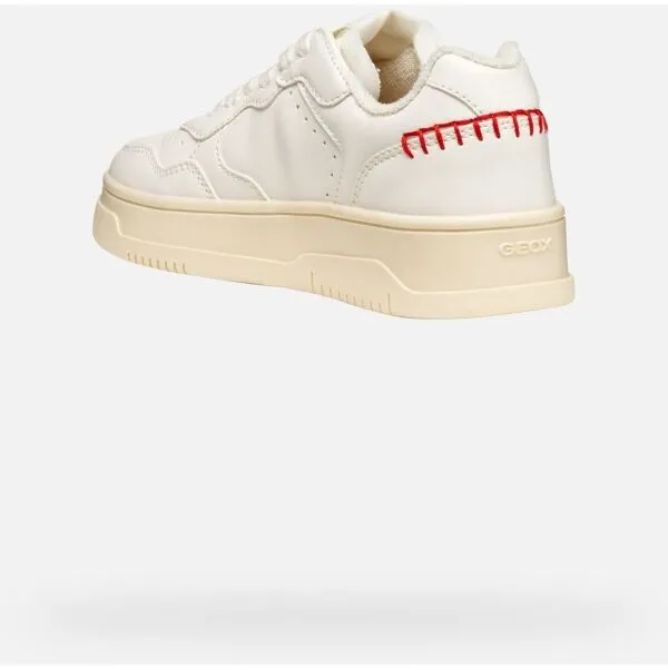 Cream Girls' Sneakers Geox Lestrella - Girls