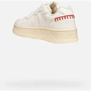 Cream Girls' Sneakers Geox Lestrella - Girls