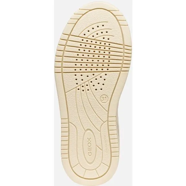 Cream Girls' Sneakers Geox Lestrella - Girls