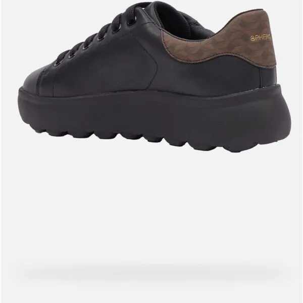 Black women's sneakers Geox Spherica EC4.1 - Women's