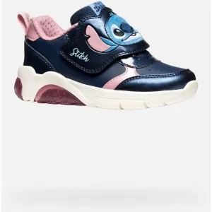 Dark Blue Girls' Geox Fadinlight Sneakers - Girls