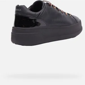Black women's sneakers Geox Spherica Ecub-2 - Women's