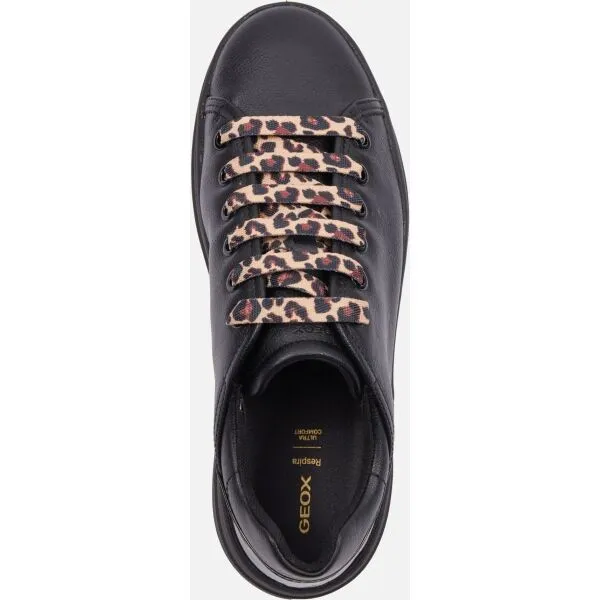 Black women's sneakers Geox Spherica Ecub-2 - Women's