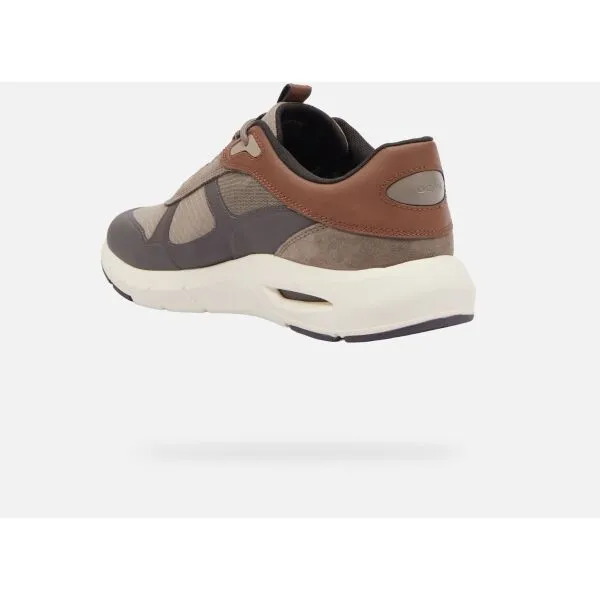 Beige men's sneakers Geox Spherica Ecub-5 - Men's