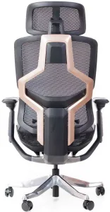SEGO kancelárska stolička ENZO čierna, ergonomická, 8+ hodín denne
