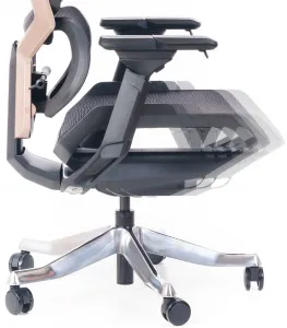 SEGO kancelárska stolička ENZO čierna, ergonomická, 8+ hodín denne