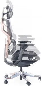 SEGO kancelárska stolička ENZO čierna, ergonomická, 8+ hodín denne