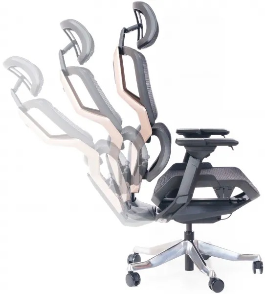 SEGO kancelárska stolička ENZO čierna, ergonomická, 8+ hodín denne