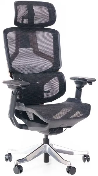 SEGO kancelárska stolička ENZO čierna, ergonomická, 8+ hodín denne