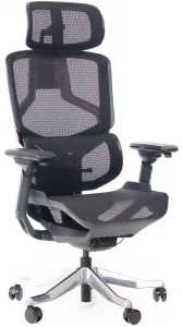 SEGO kancelárska stolička ENZO čierna, ergonomická, 8+ hodín denne