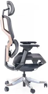 SEGO kancelárska stolička ENZO čierna, ergonomická, 8+ hodín denne