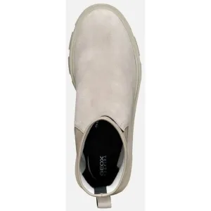Beige women's ankle boots Geox Vilde - Women's