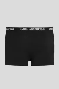 Spodná Bielizeň Karl Lagerfeld Shine Elastic Trunk Black