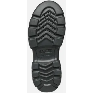 Black Girls Ankle Boots Geox Junette - Girls